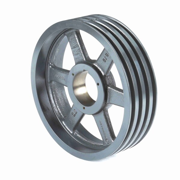 4 Groove Cast Iron Bushed Bore Mult. Var. Pitch Sheave, 4MV5V160R